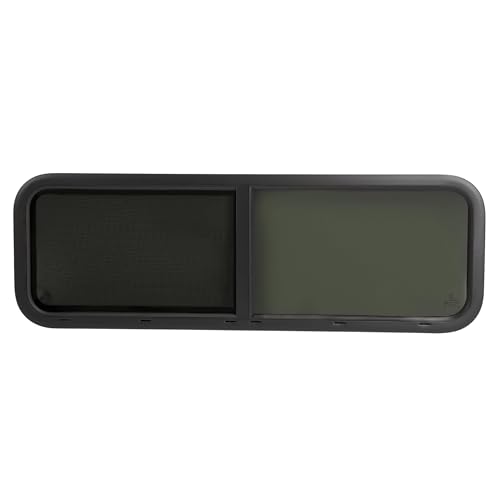 Wutist 48"W x 15"H RV Window Universal W/ Trim Ring and Mesh Screen Sliding by WUTIST - Image 9