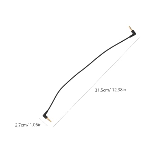 Cable Auxiliar de Audio 3.5mm con Conector en Ángulo de 90° miniatura 2