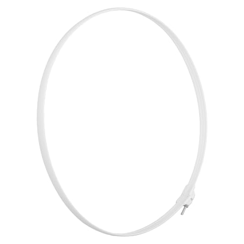 SUPVOX 扇風機用プラスチック固定リング 厚手ファンネット固定具 取り付け簡単 落地 卓上 壁掛け扇風機対応 ファン交換部品 ホワイト