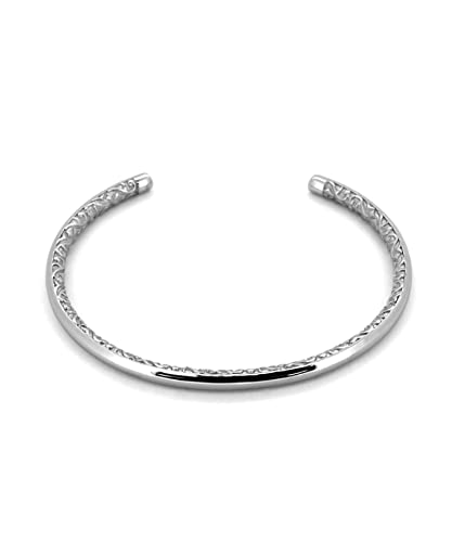 [ライオンハート] ブレスレット バングル メンズ LH-1 トライバングル サージカルステンレス 316L (ポーチ付き) 直営 シルバー