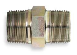 Adpt, MNPT-MNPT, 1/2-14x3/8-18, Hex Nipple