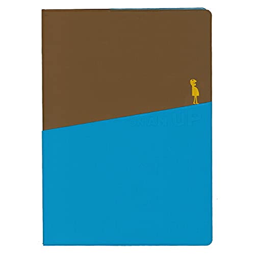 ARTEMIS アーティミス 手帳 2023年 B6 マンスリー オンアンナップ ブラウン/スカイ 23WMB6-OU (2022年10月始まり)