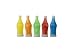 Nik-L- Nips Syrup Filled Soda Wax Candy Bottles, Assorted Flavored Vintage Wax Bottles, by Queen City Candy Cave (1 Pound)