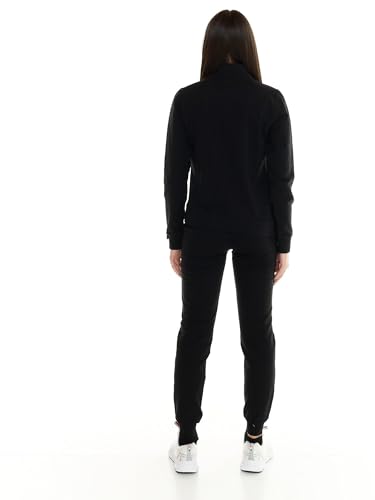 Chándal de mujer Leone con chaqueta de cremallera completa estilo Blackout 4