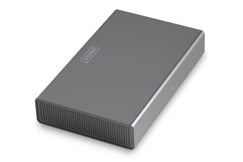 Boîtier Disque Dur DIGITUS DA 71106 1 USB 3.2 Gen1 16 To Aluminium - vue 4