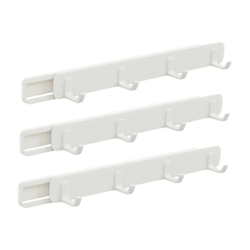 Alipis 3 Piezas Gancho Para Percheros Para Ropa Perchero Montado Para Colgar Ropa Perchas Para Ropa Percheros Para Abrigos Perchero Para Ropa Montado En La Pared Perchas Para