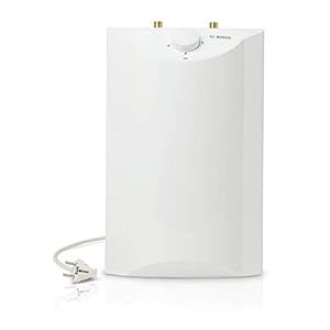 Bosch elektronischer Kleinspeicher Tronic 2500 TO, steckerfertiger Untertischspeicher drucklos für hohe Mischwassermenge, Energieklasse A, 5 Liter