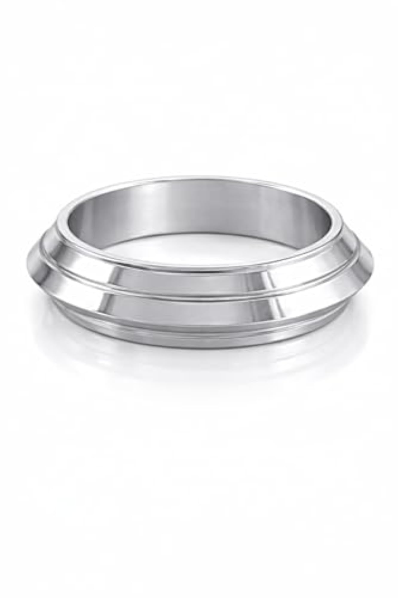 ALFA Gold Stainless Steel Spike Challa Ring for Men