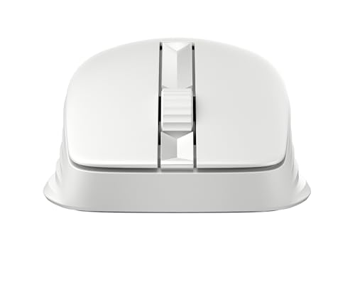 HP 650 Tastiera e Mouse Wireless con Dongle USB-A a 2,4 GHz, 20 Tasti programmabili, Piedini Regolabili con 6 Gradi Inclinazione, Tastierino Numerico, Mouse fino a 4000 DPI Personalizzabili, Bianca - 5