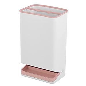 ZJYWMM Ruimtebesparende Organizer Parapluhouder met verwijderbare druppellade, ABS Plastic Paraplu Stand Rack voor lange/korte paraplu’s, lichtgewicht (kleur: ROZE)