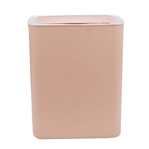 Basurero smart con tapa automática 14L rosa