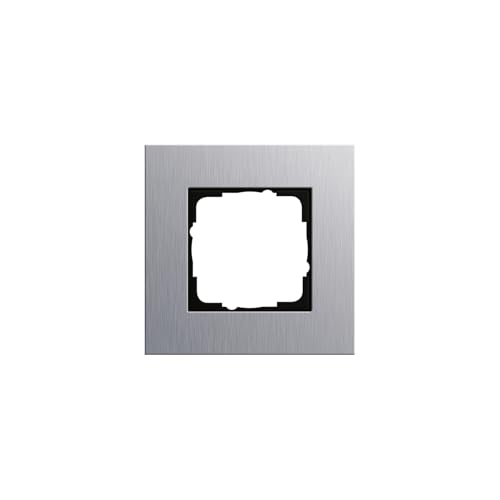 Enjoliveur de finition Gira 021117 Esprit couleur argent pour commande murale