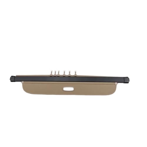 Cortina de maletero beige para Nissan X-Trail T31 Rogue 2007-2013, cubierta de carga trasera