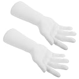 LIFKICH Mano Finta per Esposizione Anello in Plastico Bianco 2 Pezzi, Leggero e Minimalista, per Negozi di Gioielli e Fiere