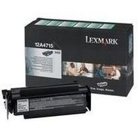 Toner Noir Lexmark X 422 MFP 0012A4715 Capacité 12000 Pages