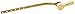 Jones Stephens T01065 9 1/2" Polished Brass Universal Offset Trip