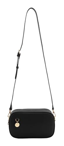 Bolso bandolera Nelma Camera Bag Black negro de SEIDENFELT MANUFAKTUR