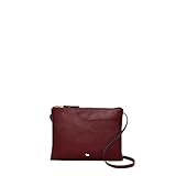 RADLEY London Pockets Soft 2.0 Women's Medium Leather Ziptop Crossbody Bag, Merlot