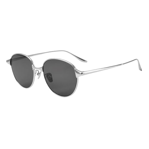 Lunettes de soleil en titane pur pour femme, l'élégance légère de haute qualité