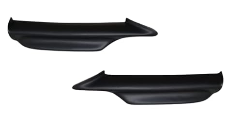 Pour BMW E90 E91 Pack M Spoiler Lame Rajout Pare-Choc Avant Noir Mat 2005-2008