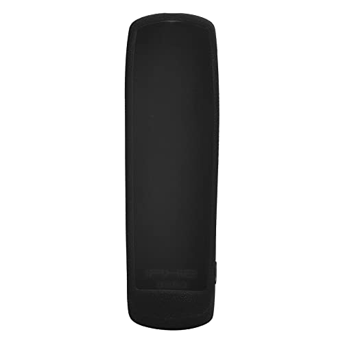 Goshyda Housse de Protection pour Télécommande TV, Matériau en Silicone, Coque de Télécommande Antichoc Efficace pour Philips, 2 Téléviseurs(Le Noir)