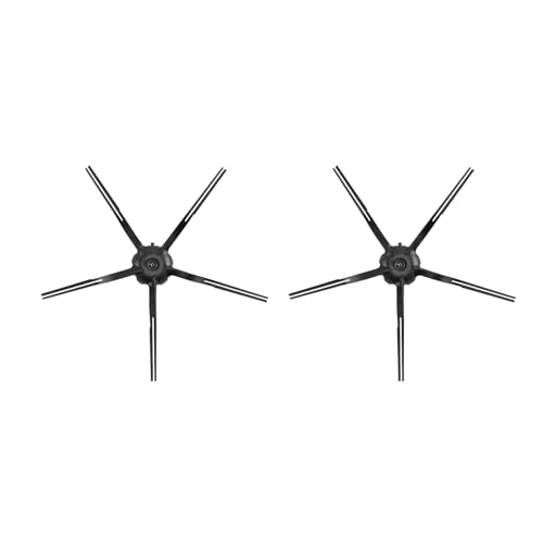 Image of roborock Side Brushes (2 Pieces) for Q5, Q7, Q7Max, Q8Max, Qrevo, E Series, S4, S5, S6, S7, S7MaxV, S8 Series Robot Vacuum, Black