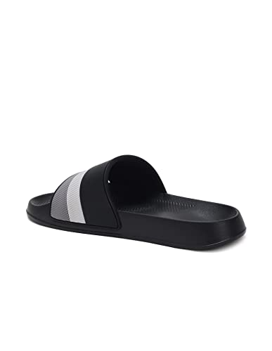 Image of U.S. POLO ASSN. mens CONEX 4.0 BLK BLACK Slide sandal - 10 UK (2FD24293Z01)
