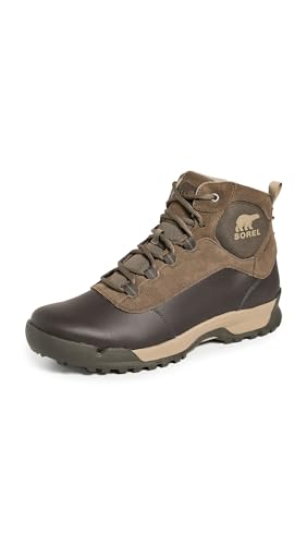 Sorel Men's Buxton Lite Lace Waterproof Boots - Major, Jet - Size 11