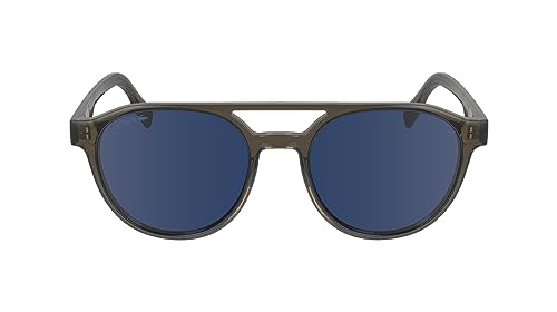Lacoste Lunettes de Soleil L6008S marron transparent accessoire mode homme 53mm