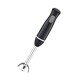 Elektrischer Stabmixer mit abnehmbarem Mixer für Milchshake,für Smoothies, Säfte, Suppensaucen, Pürea und Lebensmittel für Kinder zu Hause und unterwegs