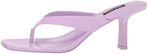 Nine West Women's NEST3 Heeled Sandal, Dark Lilac, 6 | Image 7