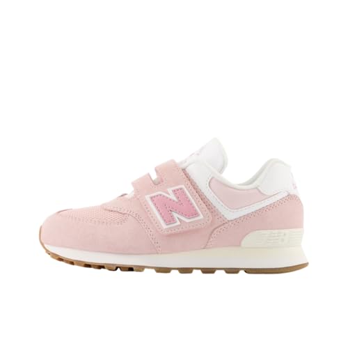 New Balance Jungen 574 Sneaker, Crystal Pink, 37.5 EU