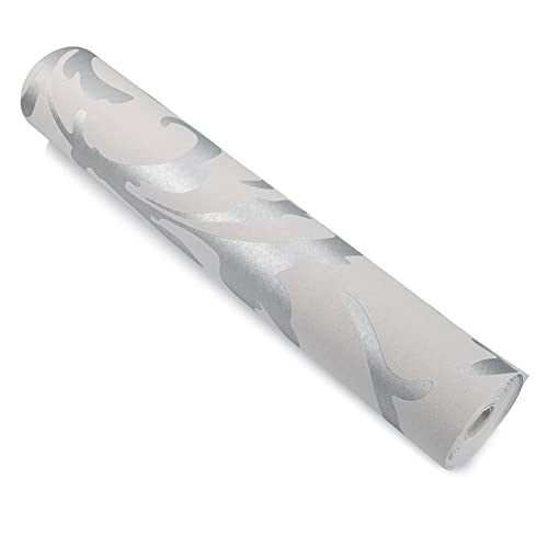 Generic Papel Pintado Decorativo de Tela No Tejida para Salón Dormitorio, Revestimiento de Paredes con Patrón Exquisito para una Fácil Instalación, 10 M X 0,53 M, Papel Pintado Impreso para Ambiente