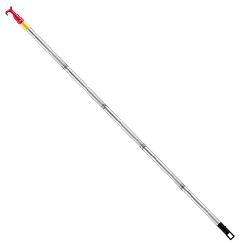 Dachfenster stockhaken Stange für Dachboden Haken Bodentreppe - Bodentreppe Ziehhaken mit Ziehstab 5-teilige Stange Dachboden Haken 139 cm Dachbodenluke öffnen/schließen