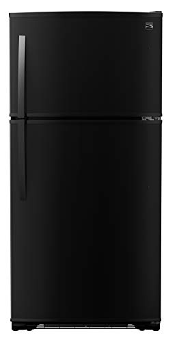 Kenmore 30" Top-Freezer Refrigerator with Ice Maker and 18 Cubic Ft. Total Capacity, Black #1