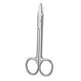 Yctze Edelstahl-SchmuckschweißSchere, Schere, Schneider, Ergonomisches Design, Professionelles Werkzeug, Schmuckherstellungsschere mit Langlebigem Design, Ideal für Heimwerkerarbeiten (Abkürzung)