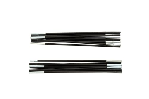 Gorich Beach Tent Poles for 3-8 Person Beach Tent for Replacement (4 Person Tent Poles)