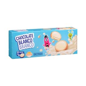 Galletas con chocolate blanco Hacendado Caja 6 paquetes (235,8 g) Pack 2