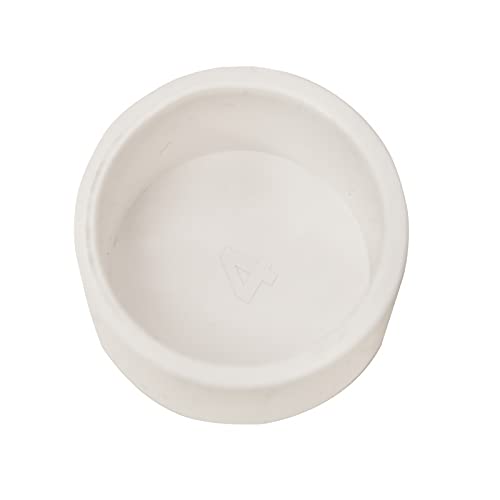FangKingNo 10pcs 1/2\" White PVC Pipe End Cap Plug Adapter Pipe Fittings Slip (Socket) SCH40 Easy to Install, and High Tensile for Home or Industrial Use -10 Pack (0.5 Inch)