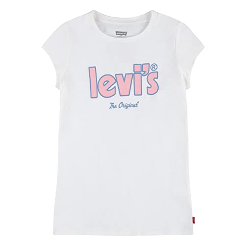 T-shirt Levi's Lvg SS Poster Logo Tee 3eh133 vêtement mode fille en coton manches courtes