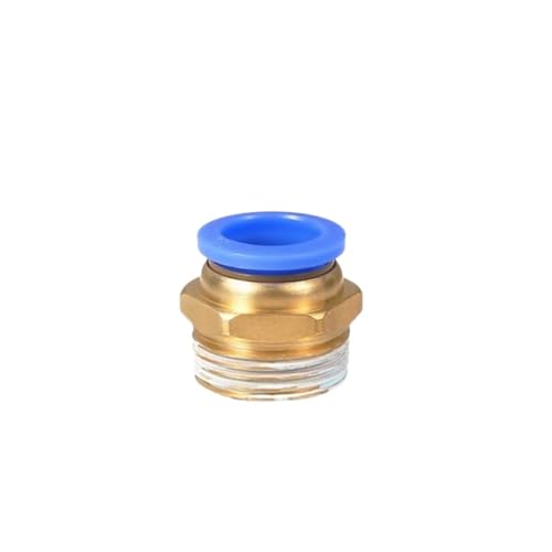 Conectores rápidos de tubería neumática PC para paso de aire 6mm 5