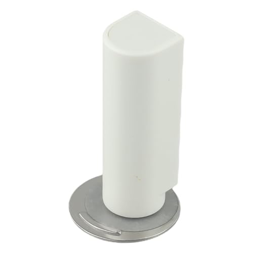 NINMORTH Fermaporta in acciaio inox con ammortizzatore, 75 x 42 x 25 mm, per porte interne, riduzione del rumore, montaggio a parete o a pavimento