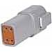 Imperial 72802 Dt Series Deutsch Receptacle 4 Cavities (Pack of 5)