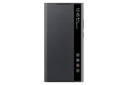 Capa Protetora Clear View Preta Galaxy Note 20 Ultra