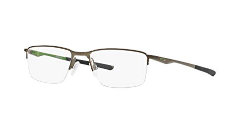 Image of Oakley Mens OX3218 Socket 5.5 Rectangular Eyeglasses