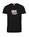 JACK&JONES JUNIOR Jungen JORSEQUOIA Tee SS Crew Neck 1 FST JNR T-Shirt, Black, 176 cm JUNIOR Jungen günstig Kaufen-JACK&JONES JUNIOR Jungen JORSEQUOIA Tee SS Crew Neck 1 FST JNR T-Shirt, Black, 176 cm