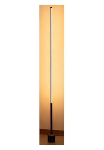 Luminária De Chão Led Nórdica Luz Ambiente De Canto Acrílico Com Controle Remoto