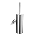 FVITA Toilet Brush Wall Mount Toilet Brush with Holder for Bathroom Stainless Steel Brushed Nickel