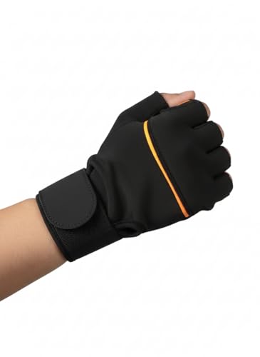 Gym Gloves X-300 with Wrist Support for Men & Women | Weightlifting & Workout Gloves for Training, Exercise, Cycling & Bike Riding | Non-Slip Grip...