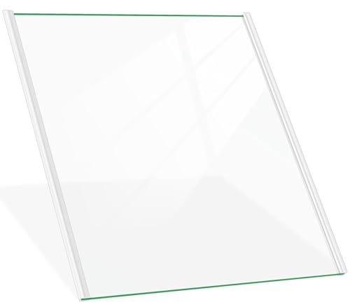 Image of Upgraded DA97-14801A Refrigerator Glass Shelf Compatible with Samsung Fridge Shelf Replacement RH22H9010SR RH22H9010SG Upper Shelves Tempered Glass Samsung Refrigerator Parts Glass Shelves 17.7x13.3